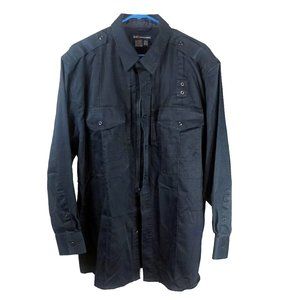 5.11 Tactical 72345 Twill XL PDU Class B Long Sleeve Shirt EUC